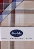 ROSDALE BUDGET 10PK HANDKERCHIEFS -new arrivals-BIGGUY.COM.AU