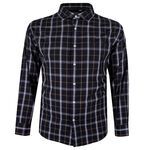 BACKBAY PLAID CHECK L/S SHIRT-shirts casual & business-BIGGUY.COM.AU