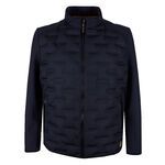 CASA MODA HYBRID TEXTURED PUFFER JACKET-jackets-BIGGUY.COM.AU