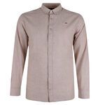 RAGING BULL PLAIN LINEN BLEND L/S SHIRT-shirts casual & business-BIGGUY.COM.AU