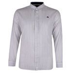 RAGING BULL CHALK STRIPE L/S SHIRT-shirts casual & business-BIGGUY.COM.AU