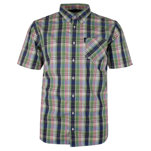 BEN SHERMAN OVER CHECK S/S SHIRT