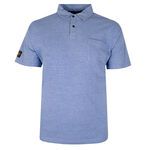 NORTH 56° MELANGE POLO-polos-BIGGUY.COM.AU