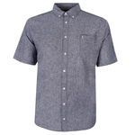 NORTH 56° NESSO LINEN BLEND S/S SHIRT-new arrivals-BIGGUY.COM.AU