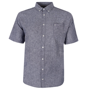 NORTH 56° NESSO LINEN BLEND S/S SHIRT