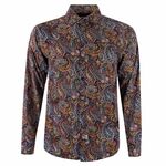 JIMMY STUART PAISLEY STYLE L/S SHIRT-new arrivals-BIGGUY.COM.AU