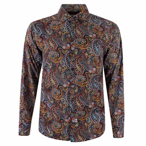 JIMMY STUART PAISLEY STYLE L/S SHIRT