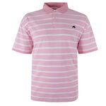 RAGING BULL PINK & WHITE STRIPE POLO-sale clearance-BIGGUY.COM.AU