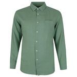 GAZMAN 029 FRENCH LINEN L/S SHIRT-shirts casual & business-BIGGUY.COM.AU