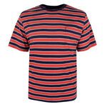 LEVI RED POCKET STRIPE T-SHIRT-tshirts & tank tops-BIGGUY.COM.AU