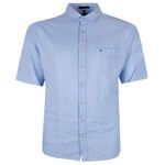 PILBARA 55S LINEN S/S SHIRT-shirts casual & business-BIGGUY.COM.AU