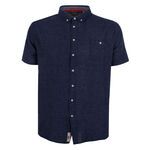 DUKE GIRTON LINEN BLEND S/S SHIRT-new arrivals-BIGGUY.COM.AU