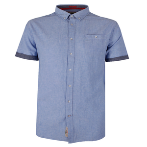 DUKE HAZELWOOD LINEN BLEND S/S SHIRT