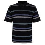 BERTINI 026 POCKET STRIPE POLO-shirts-BIGGUY.COM.AU