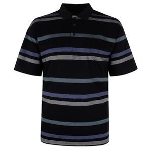 BERTINI 026 POCKET STRIPE POLO