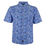 CIPOLLINI VIBRANT BLUE S/S SHIRT-new arrivals-BIGGUY.COM.AU