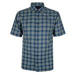 PERRONE SYM GREEN LINEN MIX S/S SHIRT-new arrivals-BIGGUY.COM.AU