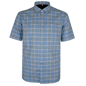 PERRONE 294 CHECK LINEN BLEND S/S SHIRT