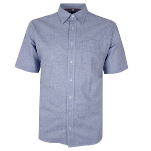 PERRONE GRAPH 289 LINEN MIX S/S SHIRT