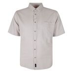 CIPOLLINI SLUB BAMBOO S/S SHIRT-new arrivals-BIGGUY.COM.AU