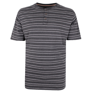 KAM WAFFLE HENLEY T-SHIRT